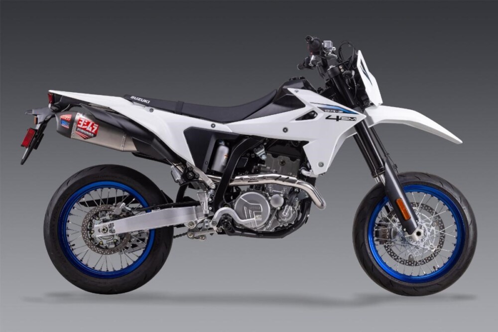250402 Yoshimura Introduces 2025 Suzuki DR-Z4S & DR-Z4SM Exhaust Systems 1