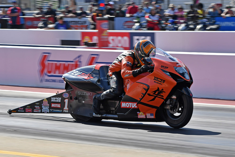Gaige Herrera at 2025 NHRA Round 2