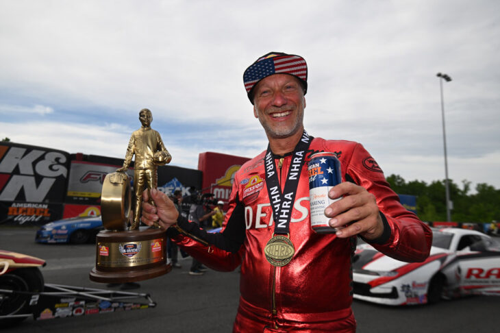 Matt Smith at 2025 NHRA Round 2