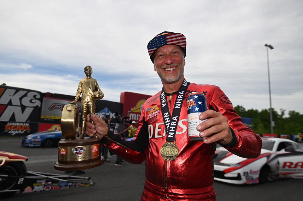 Matt Smith at 2025 NHRA Round 2