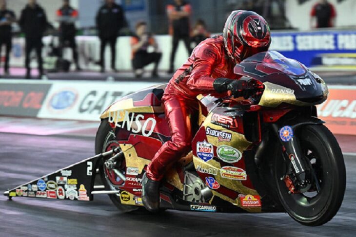 Matt Smith on Denso Spark Plugs Buell