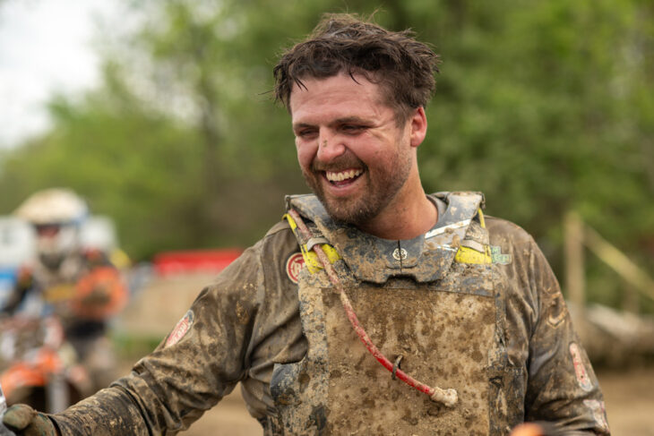 Steward Baylor at 2025 Powerline Park GNCC